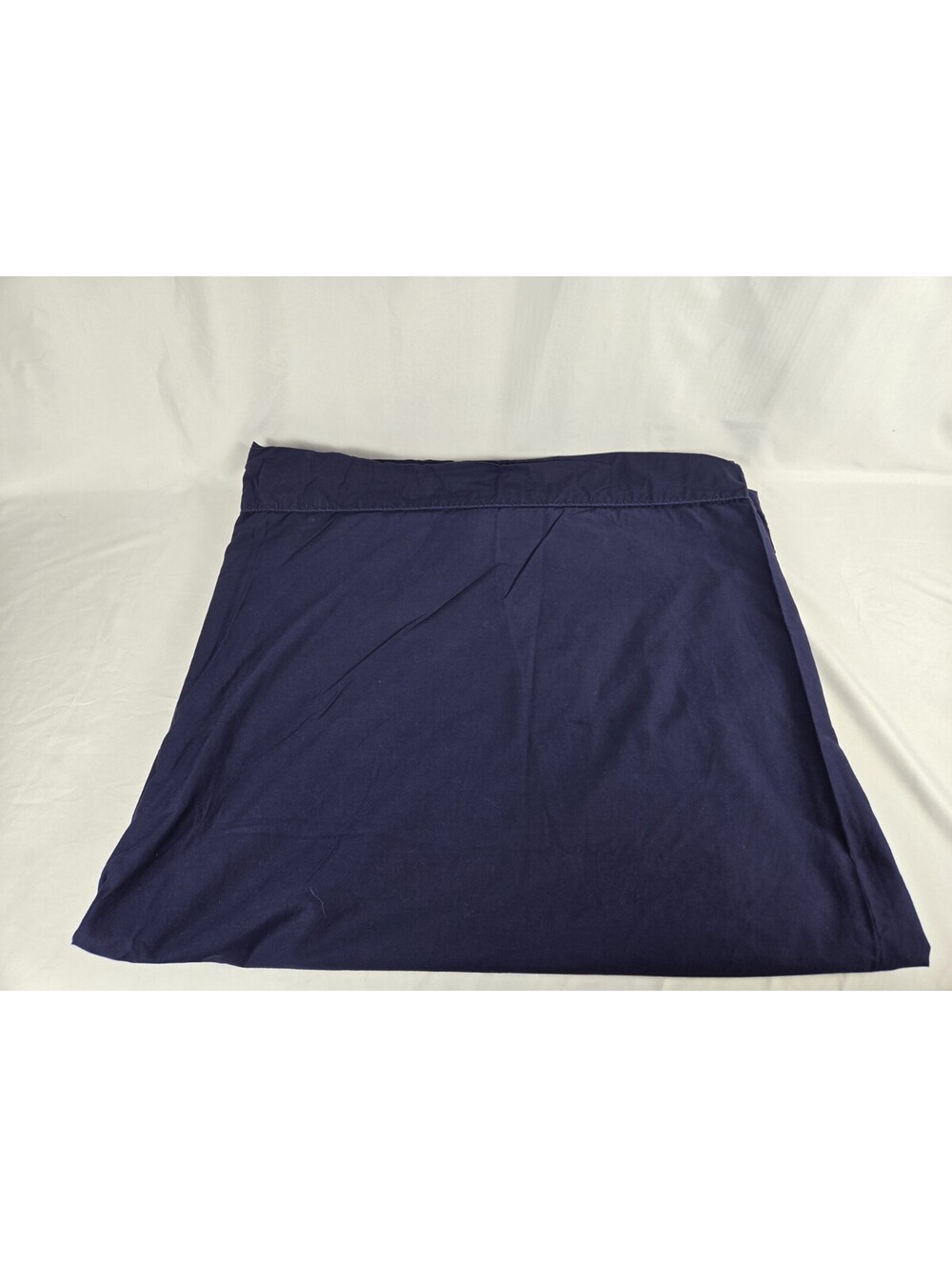 Ralph Lauren 100% Cotton Flat Sheet Navy Blue King